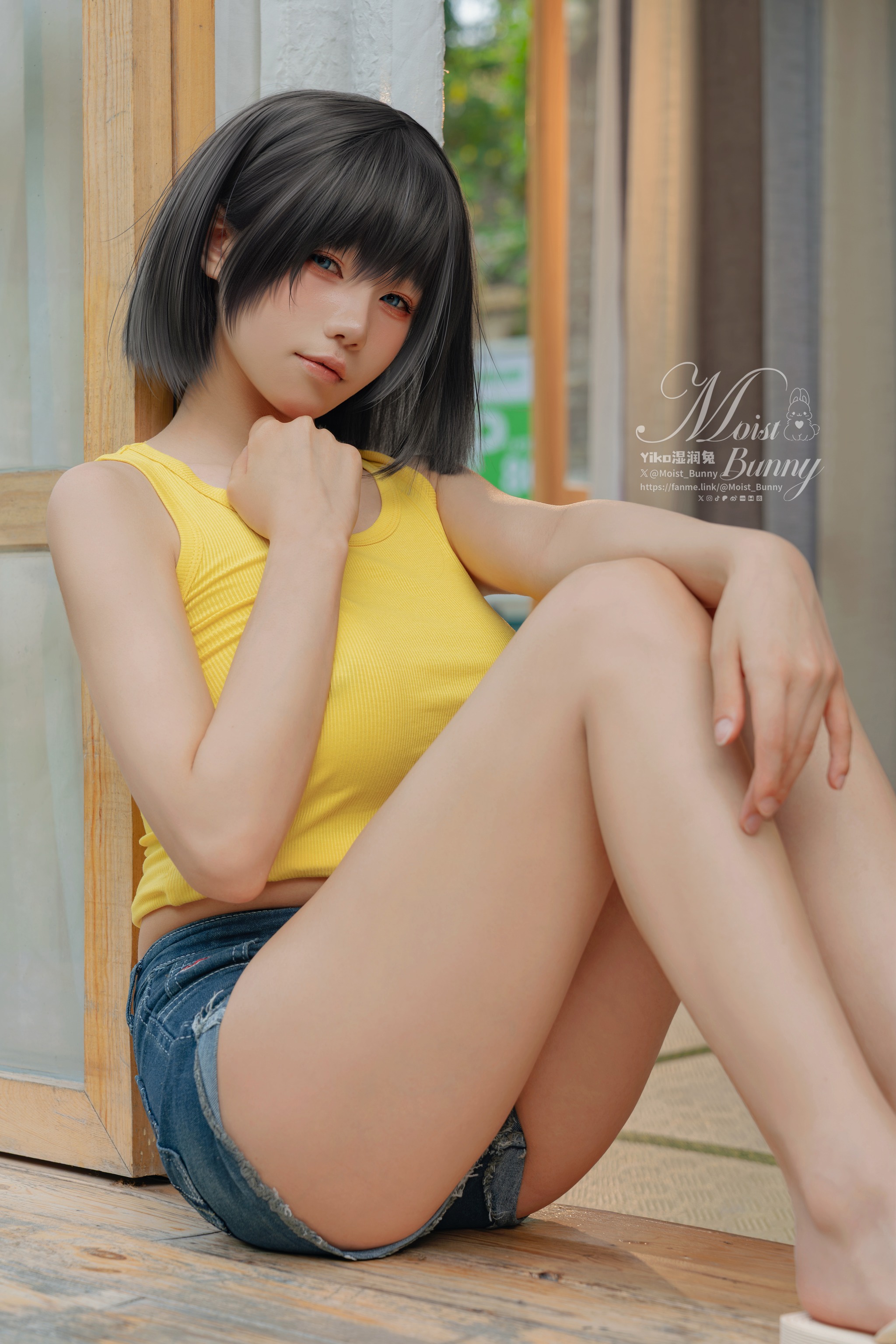 咬一口兔娘 - NO.244 (Yiko湿润兔) 25年8月月票特典 田舍生活 [95P1V]-XikXak